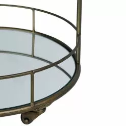 Dunelm Pimlico Antique Brass Drinks Trolley -Dune Sales Store 1000081972 alt03