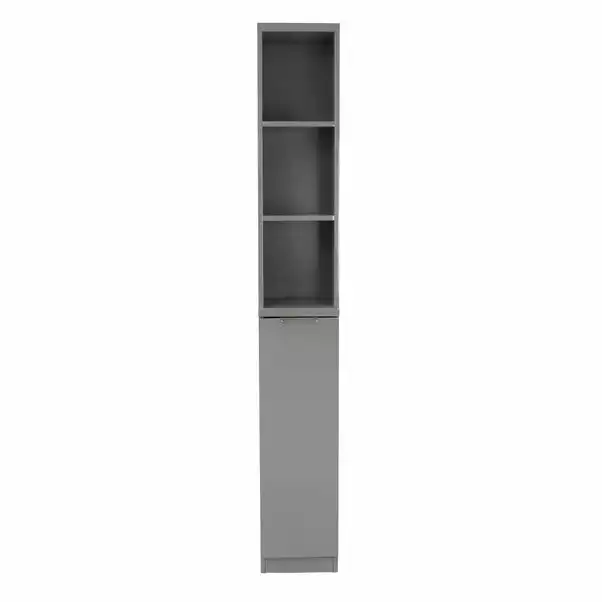 Lloyd Pascal Siena Grey Tall Cabinet 5 Lloyd Pascal Siena Grey Tall Cabinet - Image 3