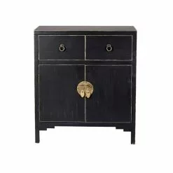 Dunelm Hanna 2 Drawer & 1 Door Chest, Black 9 Dunelm Hanna 2 Drawer & 1 Door Chest, Black -Dune Sales Store 1000106945 alt01