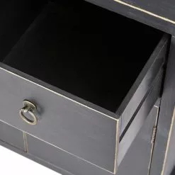 Dunelm Hanna 2 Drawer & 1 Door Chest, Black 11 Dunelm Hanna 2 Drawer & 1 Door Chest, Black -Dune Sales Store 1000106945 alt03