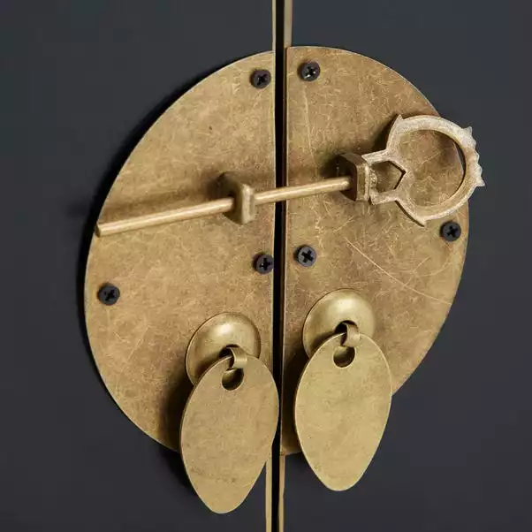 Dunelm Hanna 2 Drawer & 1 Door Chest, Black 8 Dunelm Hanna 2 Drawer & 1 Door Chest, Black - Image 6