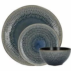 Dunelm Zen Reactive Glaze 12 Piece Dinner Set -Dune Sales Store 1000117834 alt04