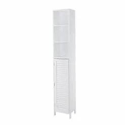 Lloyd Pascal White Tuscany Tall Cabinet -Dune Sales Store 1000133521 alt01