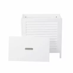 Lloyd Pascal White Tuscany Laundry Hamper -Dune Sales Store 1000133522 alt02