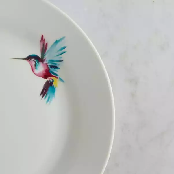 Dunelm Heavenly Hummingbird 12 Piece Dinner Set 4 Dunelm Heavenly Hummingbird 12 Piece Dinner Set - Image 2