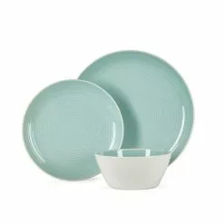Dunelm Lulworth Seafoam 12 Piece Dinner Set -Dune Sales Store 1000140894 alt04