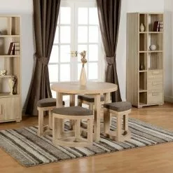 Seconique Cambourne Stowaway Dining Set -Dune Sales Store 1000141231 alt04