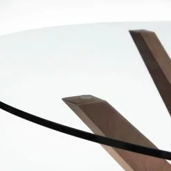 Julian Bowen Chelsea Round Glass Table -Dune Sales Store 1000157378 alt02