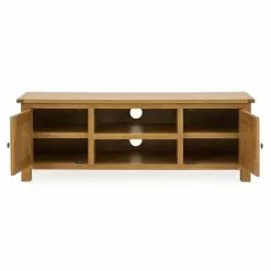 Dunelm Bromley Wide TV Unit Oak -Dune Sales Store 1000157737 alt02