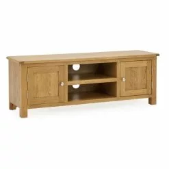 Dunelm Bromley Wide TV Unit Oak -Dune Sales Store 1000157737 alt03