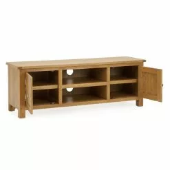 Dunelm Bromley Wide TV Unit Oak -Dune Sales Store 1000157737 alt04