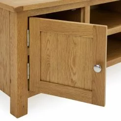 Dunelm Bromley Wide TV Unit Oak -Dune Sales Store 1000157737 alt05