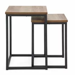 Dunelm Fulton Square Nest Of Tables -Dune Sales Store 1000157778 alt03