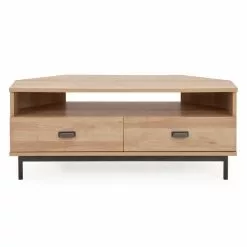 Dunelm Fulton Oak Effect Corner TV Stand -Dune Sales Store 1000157783 alt01