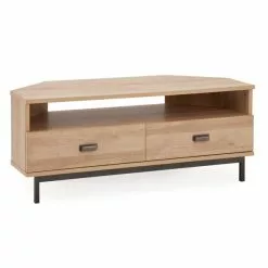 Dunelm Fulton Oak Effect Corner TV Stand -Dune Sales Store 1000157783 alt03