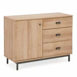 Dunelm Fulton Oak Effect Small Sideboard -Dune Sales Store 1000157785 alt03