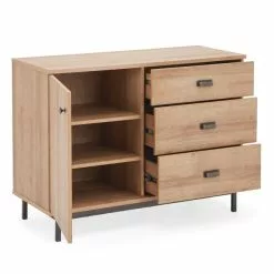 Dunelm Fulton Oak Effect Small Sideboard -Dune Sales Store 1000157785 alt04