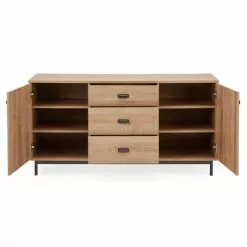 Dunelm Fulton Oak Effect Large Sideboard -Dune Sales Store 1000157788 alt02