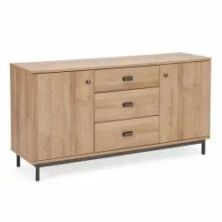 Dunelm Fulton Oak Effect Large Sideboard -Dune Sales Store 1000157788 alt03