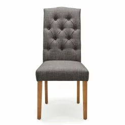 Dunelm Darcy Set Of 2 Dining Chairs Charcoal 10 Dunelm Darcy Set Of 2 Dining Chairs Charcoal -Dune Sales Store 1000157947 alt01