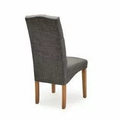 Dunelm Darcy Set Of 2 Dining Chairs Charcoal 12 Dunelm Darcy Set Of 2 Dining Chairs Charcoal -Dune Sales Store 1000157947 alt03
