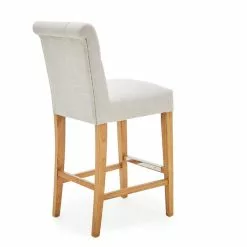 Dunelm Newbury Bar Stool Natural Linen 13 Dunelm Newbury Bar Stool Natural Linen -Dune Sales Store 1000157975 alt04