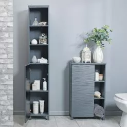 Lloyd Pascal Grey Wave Tall Cabinet -Dune Sales Store 1000160243 alt04