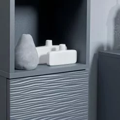 Lloyd Pascal Grey Wave Tall Cabinet -Dune Sales Store 1000160243 alt05