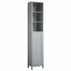 Lloyd Pascal Grey Tuscany Tall Cabinet 8 Lloyd Pascal Grey Tuscany Tall Cabinet -Dune Sales Store 1000161867 alt02