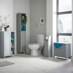 Lloyd Pascal Grey Tuscany Tall Cabinet 9 Lloyd Pascal Grey Tuscany Tall Cabinet -Dune Sales Store 1000161867 alt03