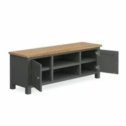 Dunelm Bromley Black Wide TV Stand 11 Dunelm Bromley Black Wide TV Stand -Dune Sales Store 1000162403 alt03