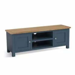 Dunelm Bromley Blue Wide TV Stand -Dune Sales Store 1000162404 alt02