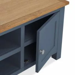 Dunelm Bromley Blue Wide TV Stand -Dune Sales Store 1000162404 alt04