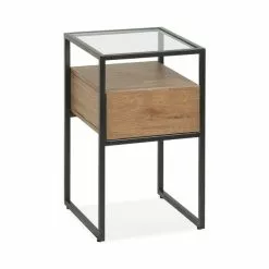 Dunelm Dillon Side Table Oak -Dune Sales Store 1000162426 alt02