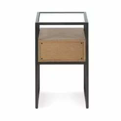Dunelm Dillon Side Table Oak -Dune Sales Store 1000162426 alt05