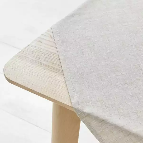 Dunelm Natural Wipe Clean Tablecloth 5 Dunelm Natural Wipe Clean Tablecloth - Image 3