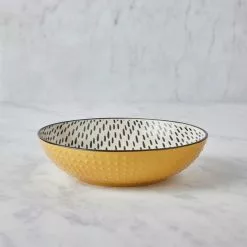 Dunelm Global Ochre Stoneware Ramen Bowl -Dune Sales Store 1000167936 alt01