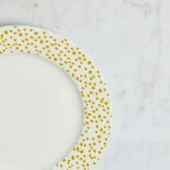 Dunelm Dotty Ochre 12 Piece Dinner Set 8 Dunelm Dotty Ochre 12 Piece Dinner Set -Dune Sales Store 1000167995 alt02