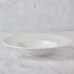Dunelm Paige Porcelain Pasta Bowl -Dune Sales Store 1000168018 alt01
