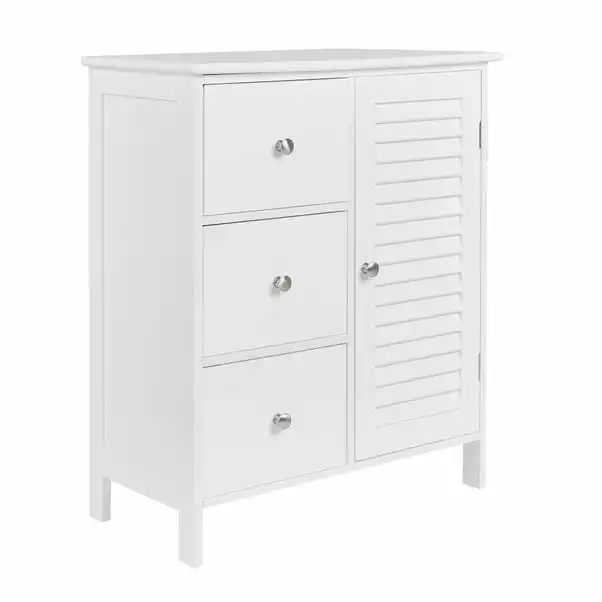 Dunelm Nautical 3 Drawer Cabinet Unit 5 Dunelm Nautical 3 Drawer Cabinet Unit - Image 3