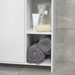 Lloyd Pascal Jaxon White Console Unit With Open Shelves -Dune Sales Store 1000182102 alt02