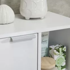 Lloyd Pascal Jaxon White Console Unit With Open Shelves -Dune Sales Store 1000182102 alt03
