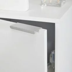 Lloyd Pascal Jaxon White Single Door Floor Cabinet With Adjustable Shelf -Dune Sales Store 1000182105 alt04