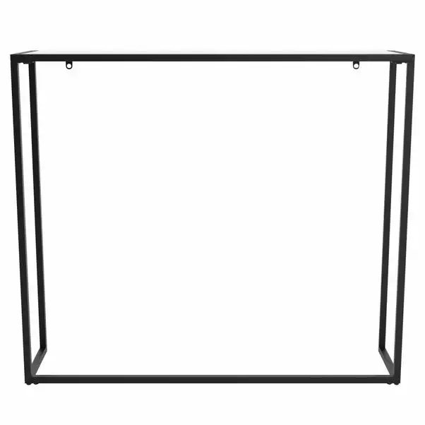 Dunelm Sullivan Black Slim Console Radiator Cover 6 Dunelm Sullivan Black Slim Console Radiator Cover - Image 4