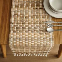 The Edited Life Banana Leaf Table Runner -Dune Sales Store 1000182762 alt03