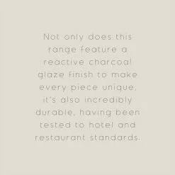 The Edited Life Urban Dinner Charcoal Plate 7 The Edited Life Urban Dinner Charcoal Plate -Dune Sales Store 1000184412 alt09