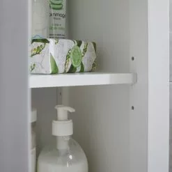 Lloyd Pascal Palermo Cane White Single Door Cabinet -Dune Sales Store 1000185509 alt02