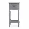 Dunelm Lucy Cane Grey Telephone Table -Dune Sales Store 30267545
