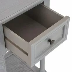 Dunelm Lucy Cane Grey Telephone Table -Dune Sales Store 30267545 alt05