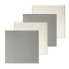 Dunelm Set Of 4 Cream & Grey Reversible Square Placemats -Dune Sales Store 30572576